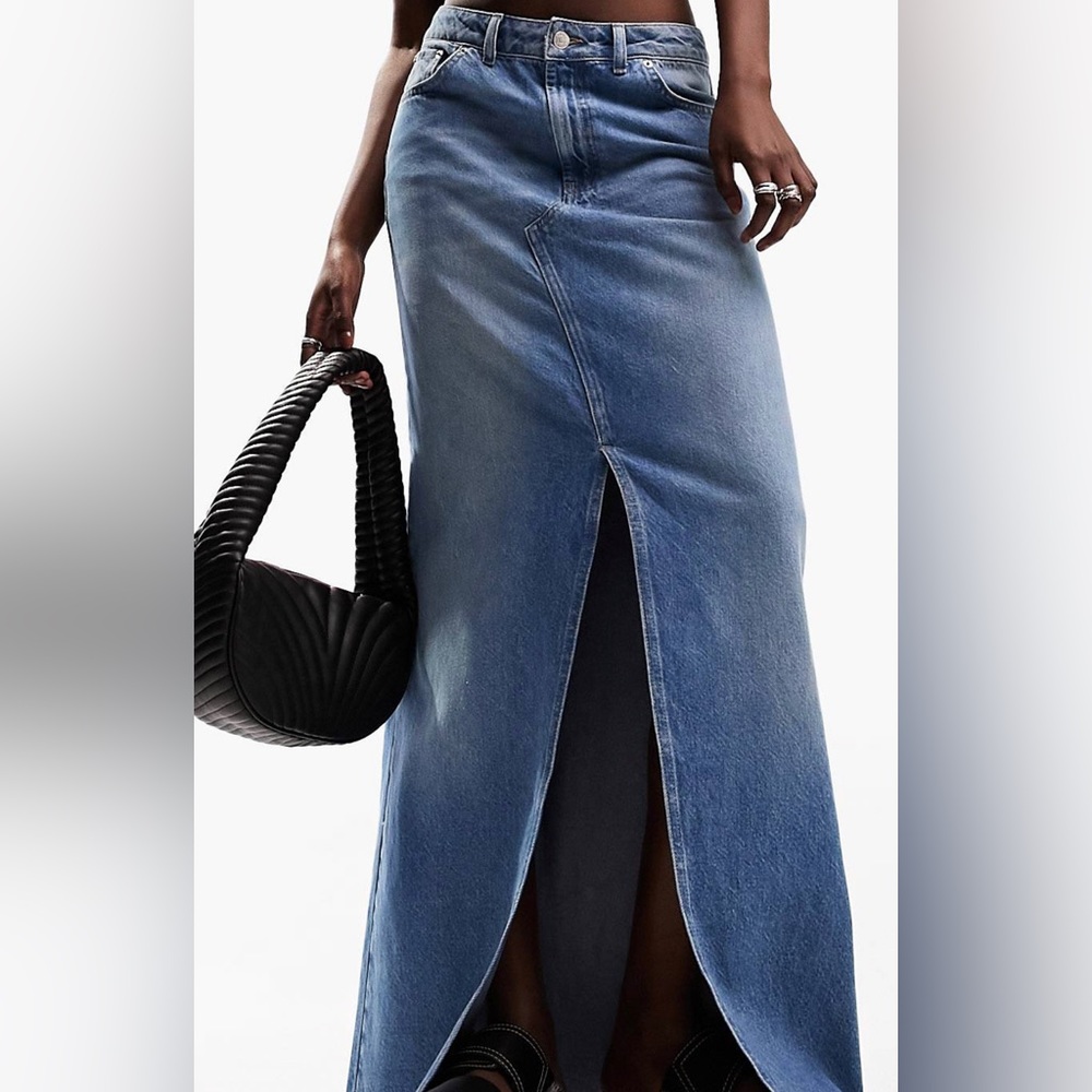 Long Jean skirt